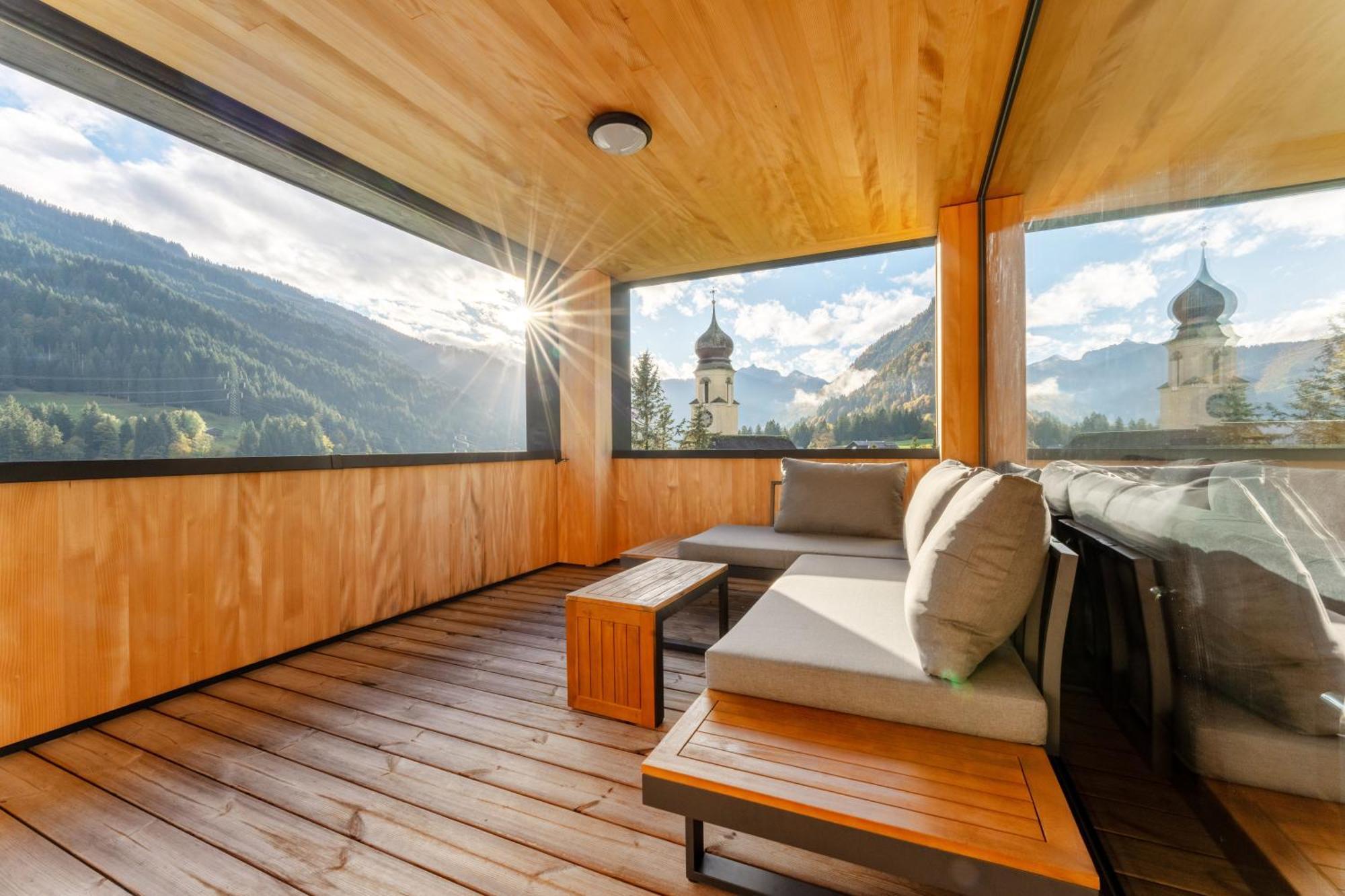 Ferienwohnung Urlaub am Arlberg Wald am Arlberg Exterior foto