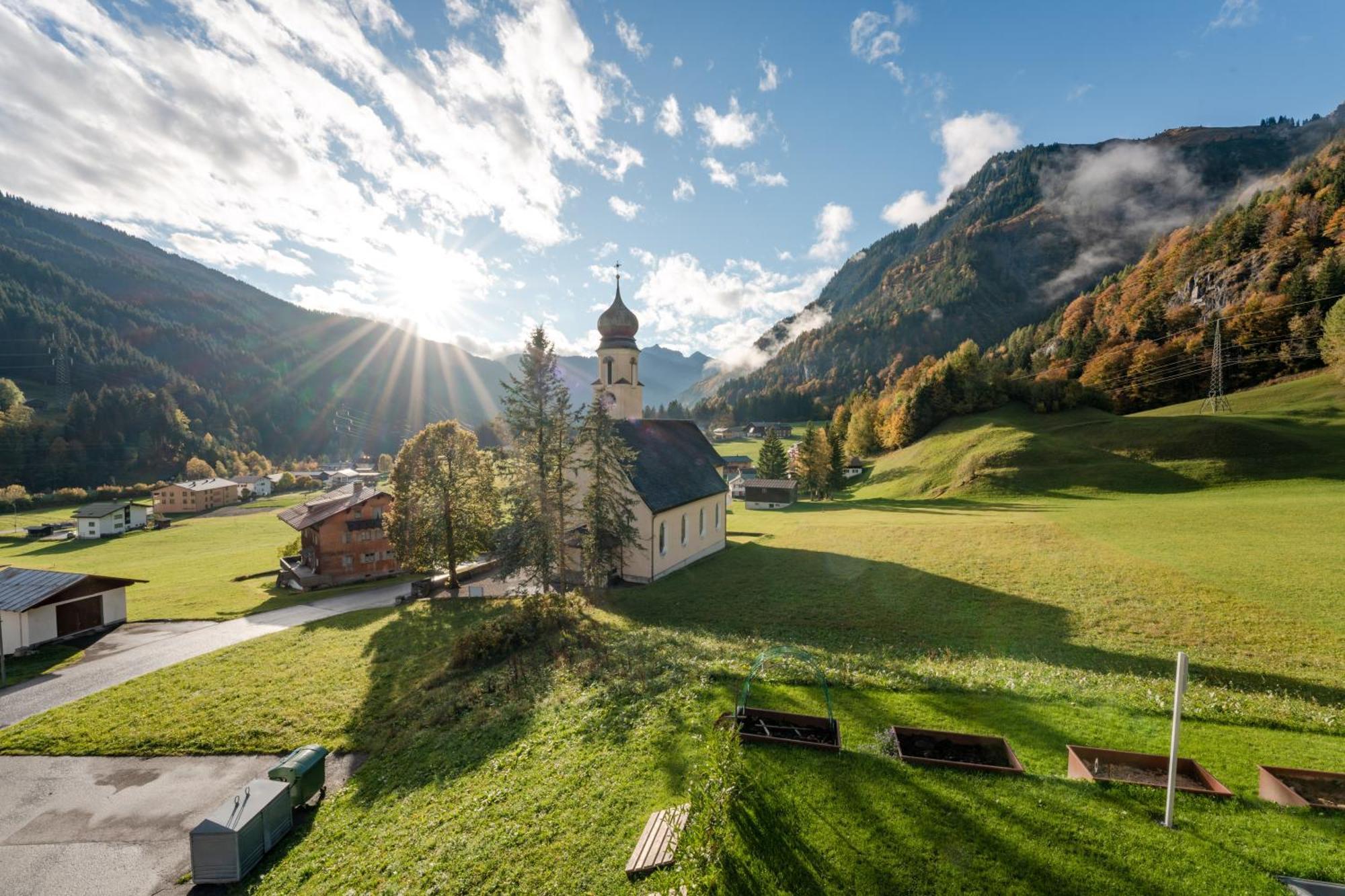 Ferienwohnung Urlaub am Arlberg Wald am Arlberg Exterior foto